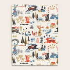 Happy nordic Wolpertinger light Notebook Gallery Image 4