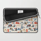 Happy nordic Wolpertinger light Laptop Sleeve Gallery Image 2