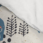 Happy nordic Wolpertinger light Comforter Gallery Image 4