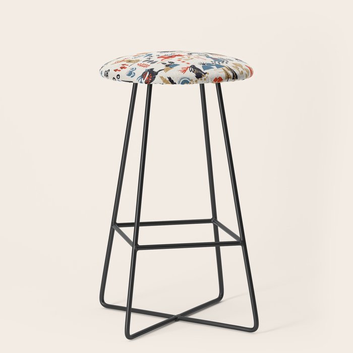 Happy nordic Wolpertinger light Stool Gallery Image 1