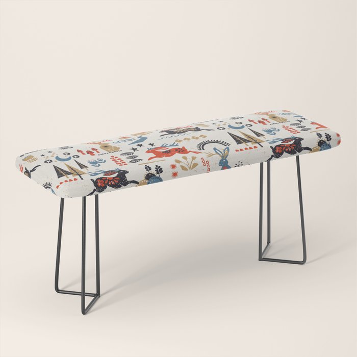 Happy nordic Wolpertinger light Bench Gallery Image 1