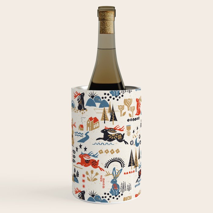 Happy nordic Wolpertinger light Wine Chiller Gallery Image 1