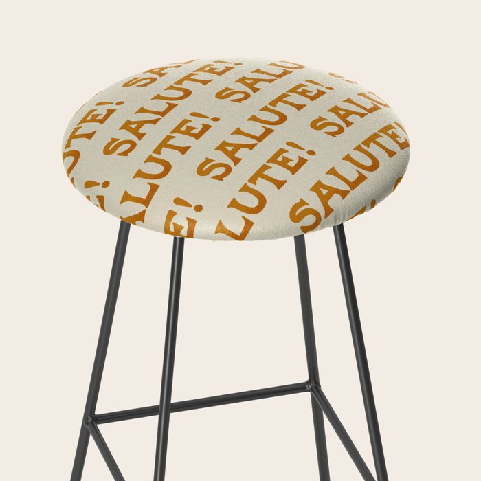 Salute Pattern - Amalfi Coast Cocktails Stool Gallery Image 2