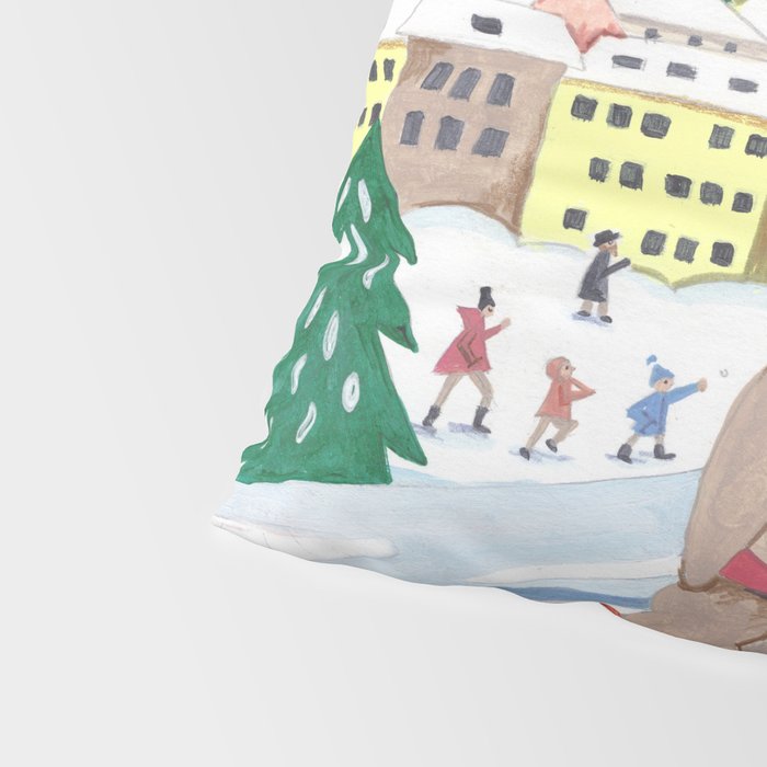 Woman with dog in the mountains Pillow Sham Gallery Image 4
