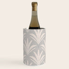 Boho Rustic Palm Radiance Soft Grey Wine Chiller Gallery Image 3