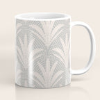Boho Rustic Palm Radiance Soft Grey Coffee Mug Gallery Image 1