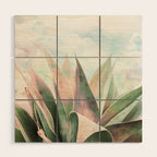 Landscape plant paint Wood Wall Art Gallery Image 1