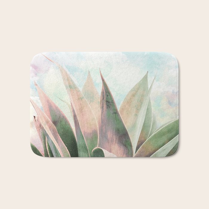 Landscape plant paint Bath Mat Gallery Image 1