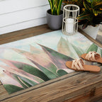 Landscape plant paint Outdoor Rug Gallery Image 2