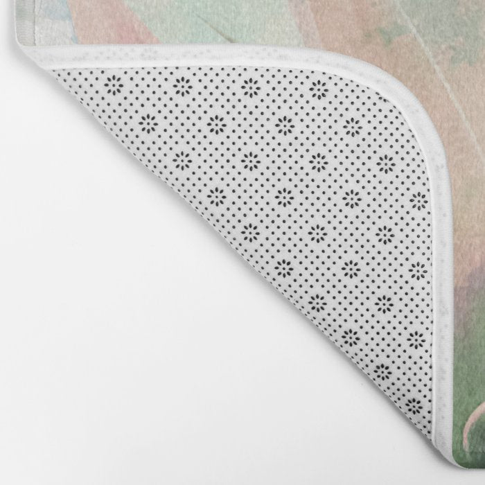 Landscape plant paint Bath Mat Gallery Image 2