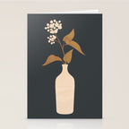 Minimal Abstract Art Vase Flower 4 Stationery Card Gallery Image 2