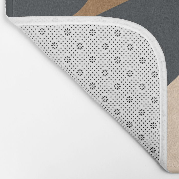 Minimal Abstract Art Vase Flower 4 Bath Mat Gallery Image 2