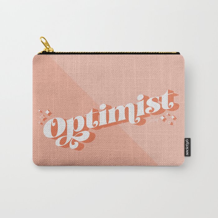 Optimist - Blush Carry All Pouch Gallery Image 1