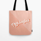 Optimist - Blush Tote Bag Gallery Image 1