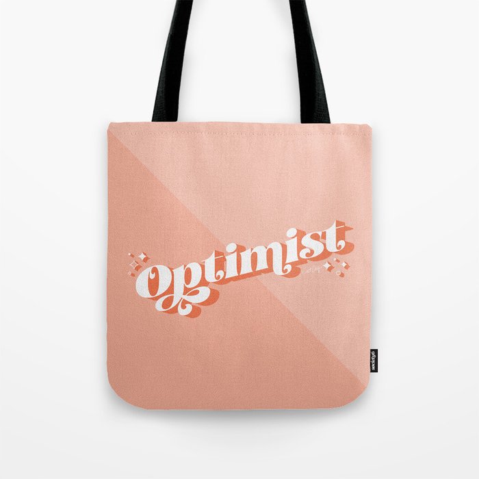 Optimist - Blush Tote Bag Gallery Image 1