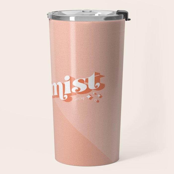 Optimist - Blush Travel Mug Gallery Image 2