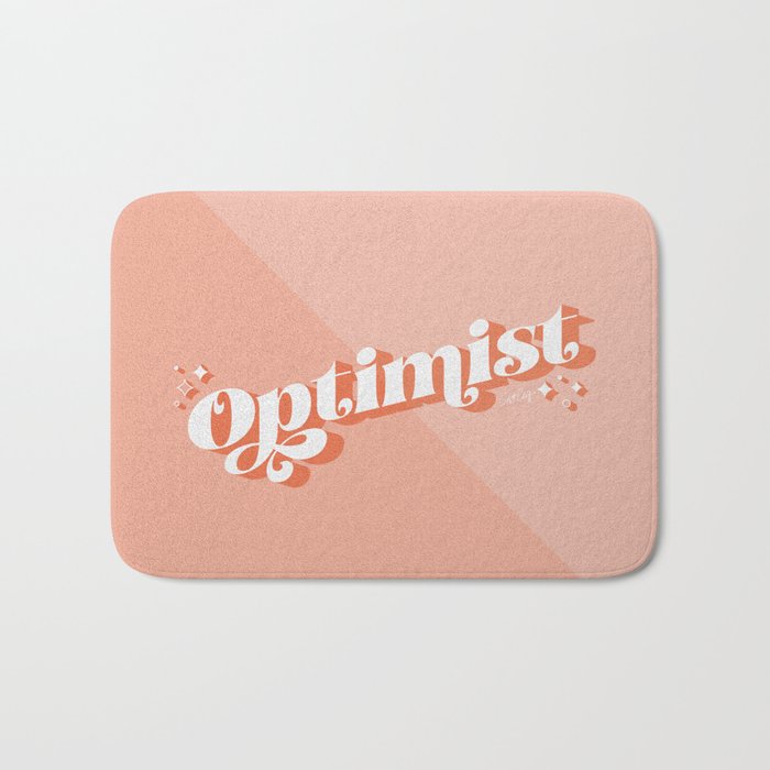 Optimist - Blush Bath Mat Gallery Image 1