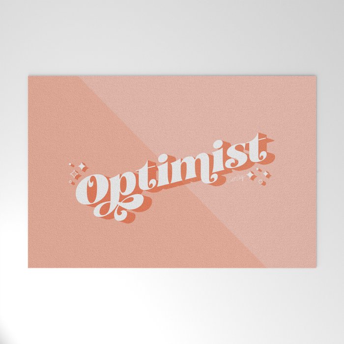 Optimist - Blush Welcome Mat Gallery Image 1