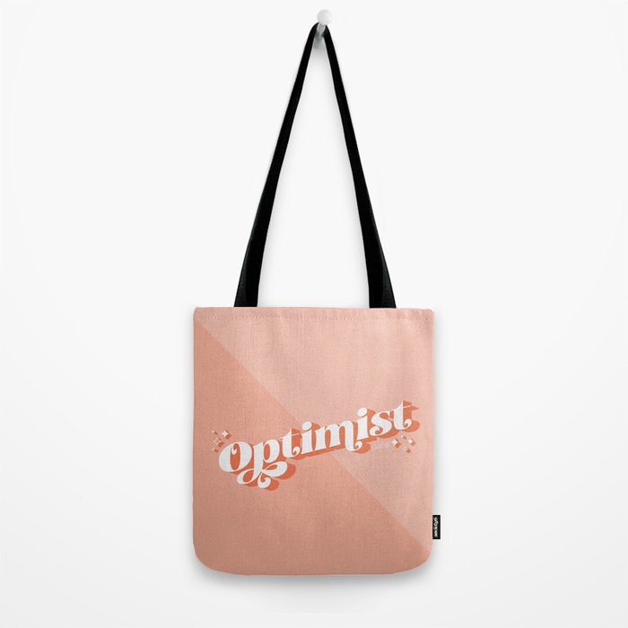 Optimist - Blush Tote Bag Gallery Image 2