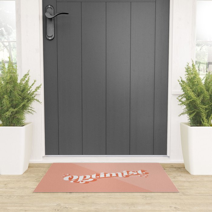 Optimist - Blush Welcome Mat Gallery Image 3