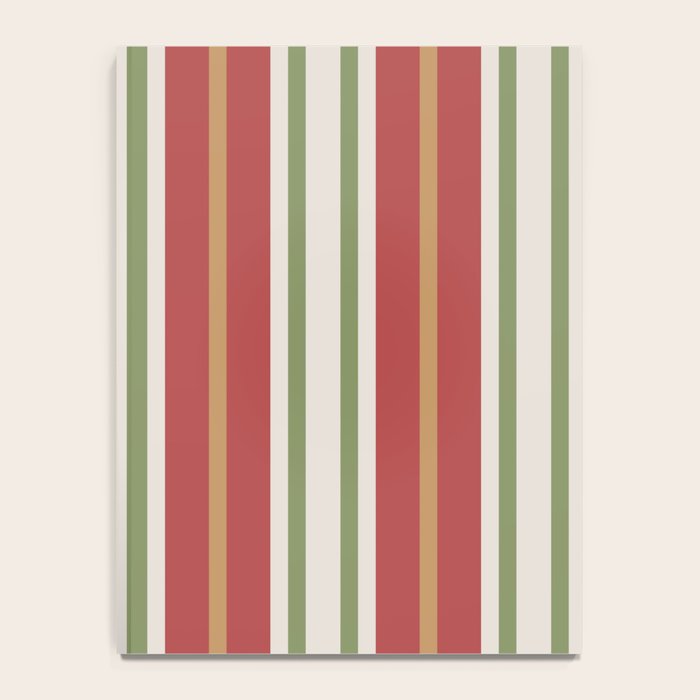 Retro Striped Color Harmony Notebook Gallery Image 4