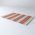 Retro Striped Color Harmony Rug Gallery Image 3