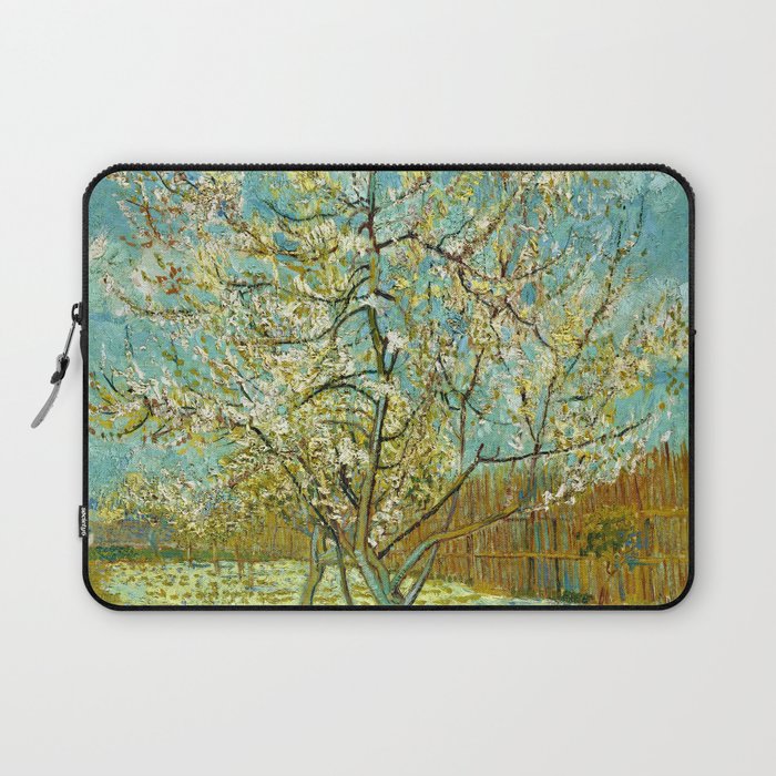 Vincent van Gogh "The pink peach tree" Laptop Sleeve Gallery Image 1