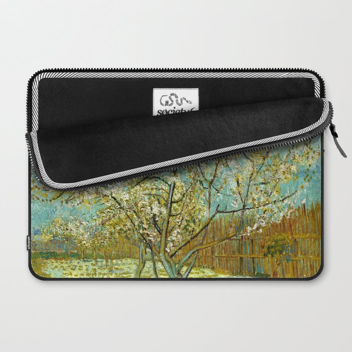 Vincent van Gogh "The pink peach tree" Laptop Sleeve Gallery Image 2