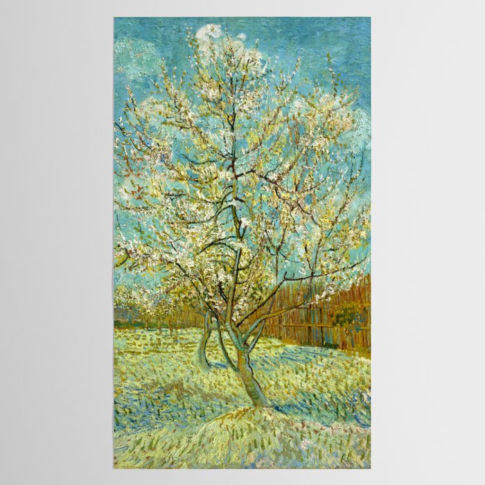 Vincent van Gogh "The pink peach tree" Tablecloth Gallery Image 2