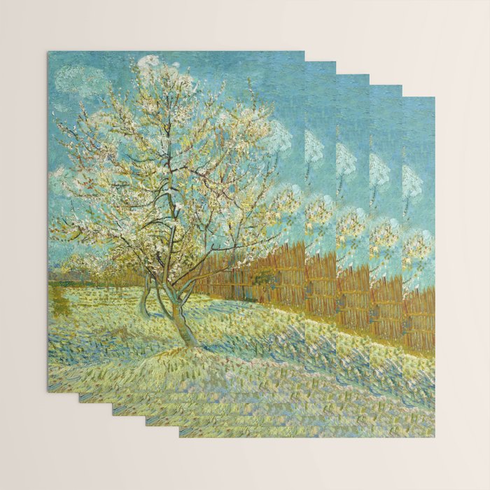Vincent van Gogh "The pink peach tree" Wrapping Paper Gallery Image 3