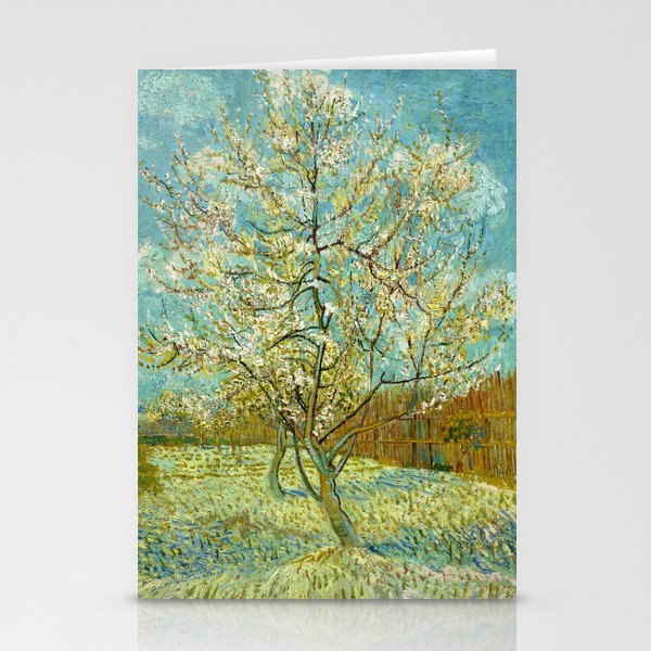 Vincent van Gogh "The pink peach tree" Stationery Card Gallery Image 1