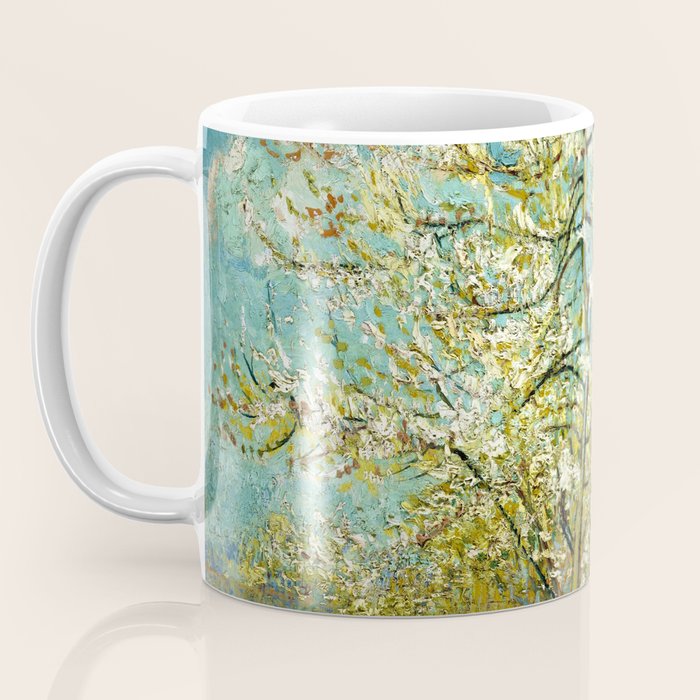 Vincent van Gogh "The pink peach tree" Coffee Mug Gallery Image 3