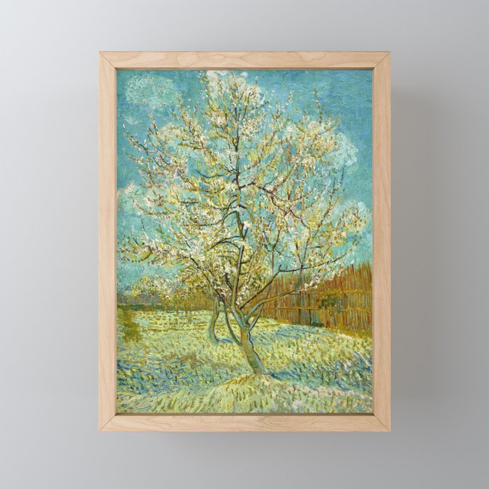 Vincent van Gogh "The pink peach tree" Mini Art Print Gallery Image 1