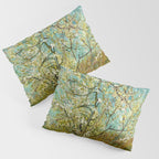 Vincent van Gogh "The pink peach tree" Pillow Sham Gallery Image 3