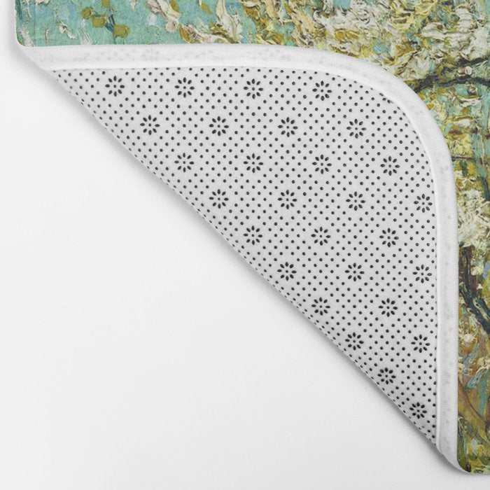 Vincent van Gogh "The pink peach tree" Bath Mat Gallery Image 2