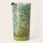 Vincent van Gogh "The pink peach tree" Travel Mug Gallery Image 3