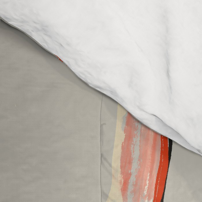 Minimal Abstract Woman 3 Comforter Gallery Image 4