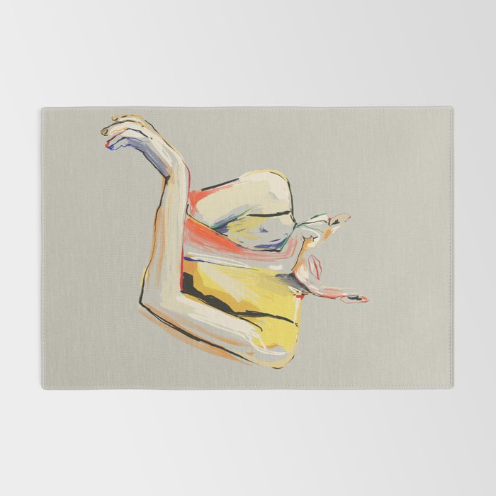 Minimal Abstract Woman 3 Rug Gallery Image 2