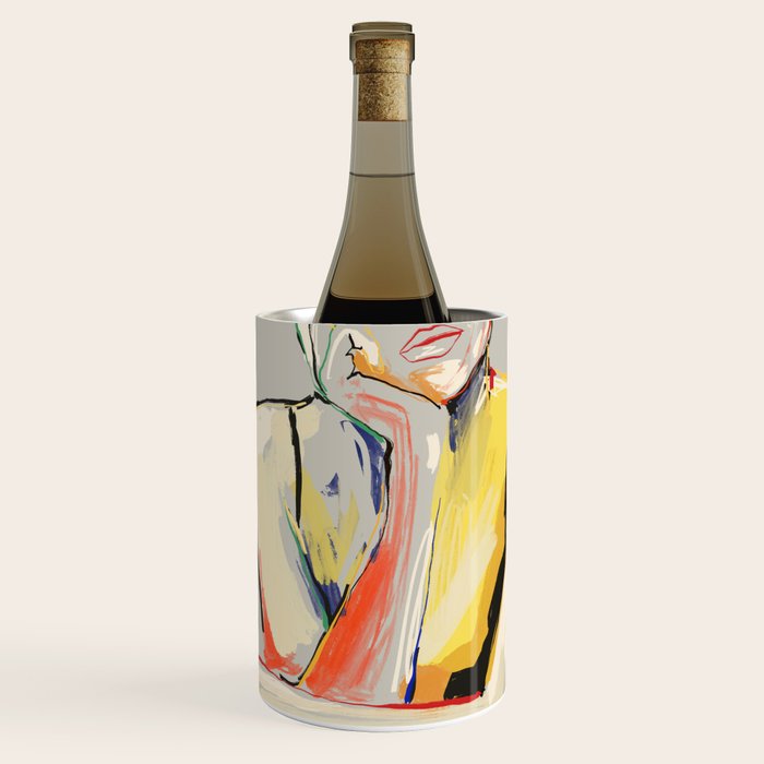 Minimal Abstract Woman 3 Wine Chiller Gallery Image 1