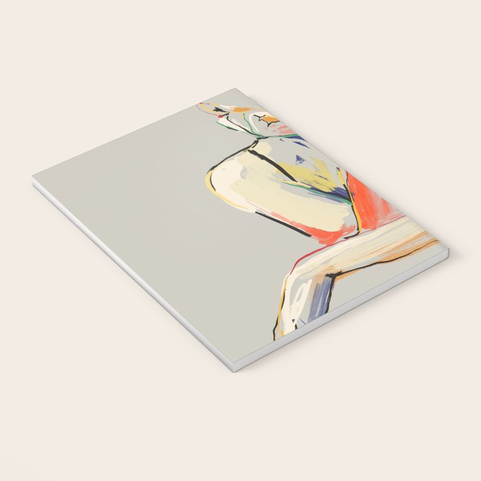 Minimal Abstract Woman 3 Notebook Gallery Image 3