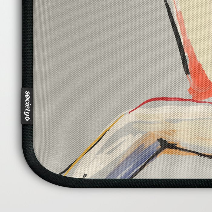 Minimal Abstract Woman 3 Laptop Sleeve Gallery Image 3