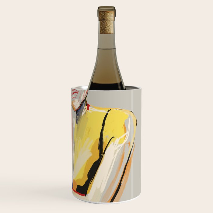 Minimal Abstract Woman 3 Wine Chiller Gallery Image 3