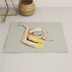 Minimal Abstract Woman 3 Rug Gallery Image 1