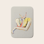 Minimal Abstract Woman 3 Bath Mat Gallery Image 1