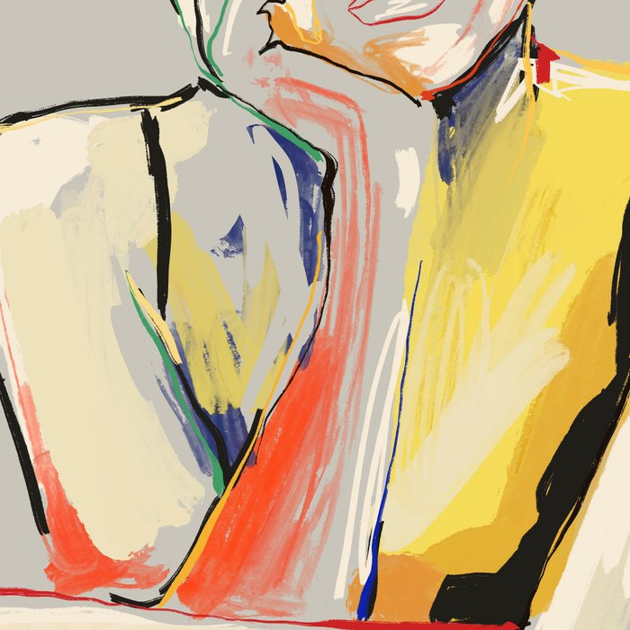 Minimal Abstract Woman 3 Coffee Mug Gallery Image 2