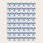 Vintage Bows VII Neutral Blue Poster Gallery Image 4