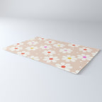 Seventies Daisies Pattern Rug Gallery Image 3