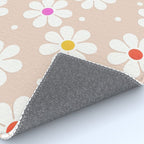 Seventies Daisies Pattern Rug Gallery Image 4