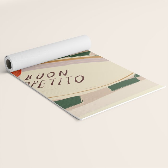 Buon Appetito Yoga Mat Gallery Image 2