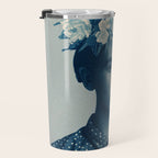 for Frida ~ with border Travel Mug Gallery Image 3